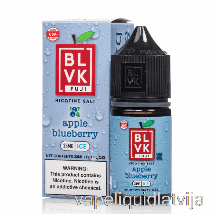 ābolu Melleņu Ledus - Blvk Fuji Sāļi - 30 Ml 50 Mg Vape šķidrums